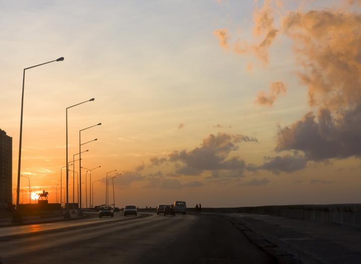 Sunset on the Malecon in Havana, Cuba.jpg